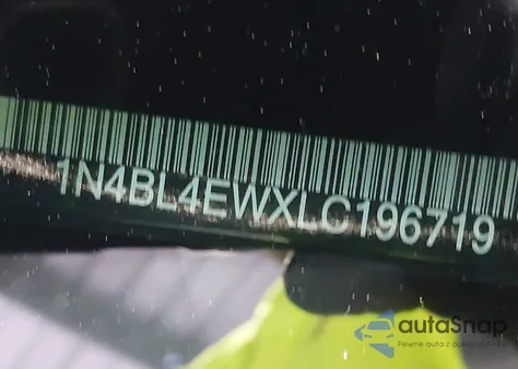 2020 Nissan Altima Sl Intelligent Awd z USA, uszkodzony, nr VIN 1N4BL4EWXLC196719